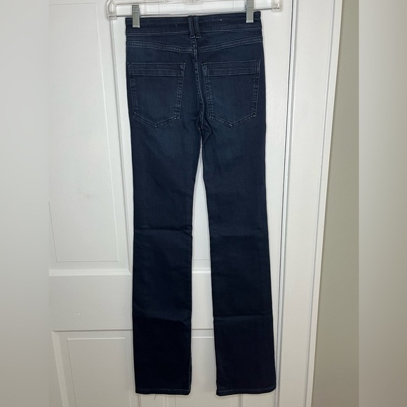 Anthropologie Pilcro Dark Wash Mid Rise Slim Bootcut Jeans Size 23 New Boho - Picture 8 of 16